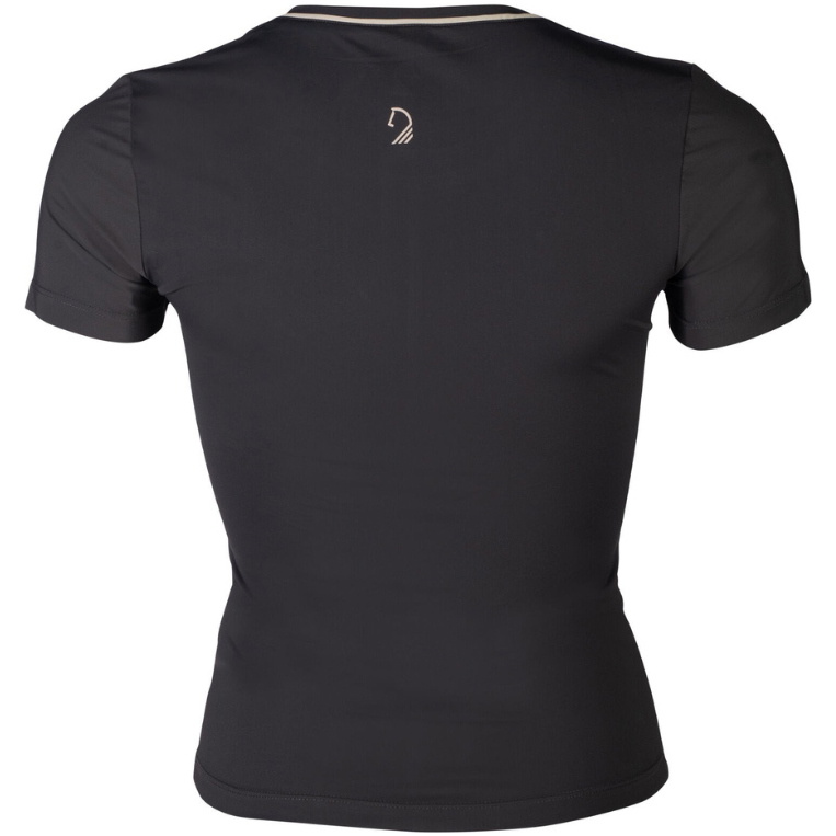 2026 HKM Damen Funktionshemd Limone Kurzarm 15708 - Black
